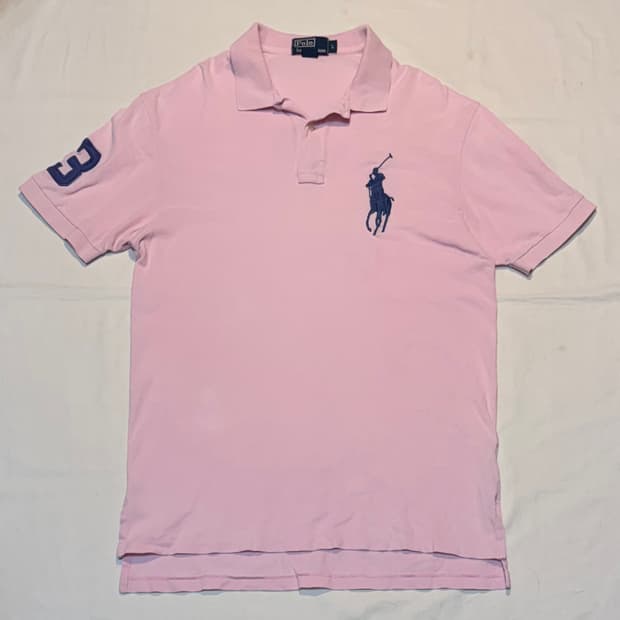 폴로 랄프로렌 빅포니 카라티 베이비핑크