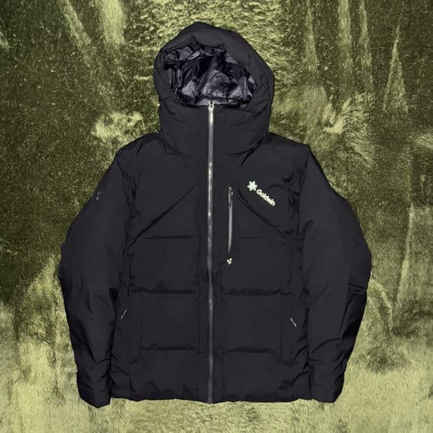 [XXL] Goldwin 골드윈 스키 하이브리드 다운 자켓 패딩 블랙