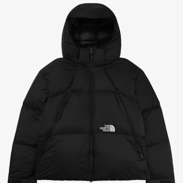 노스페이스 프로젝트 다운 자켓 블랙 M 새상품 