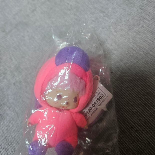 세키구치 시나코 X 몬치치 콜라보 유니콘 베이비 치치 키링 키홀더 열쇠고