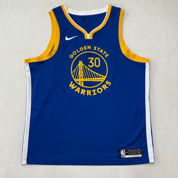 나이키 NBA 골든워리어스 커리 농구 유니폼 져지 2xl 115
