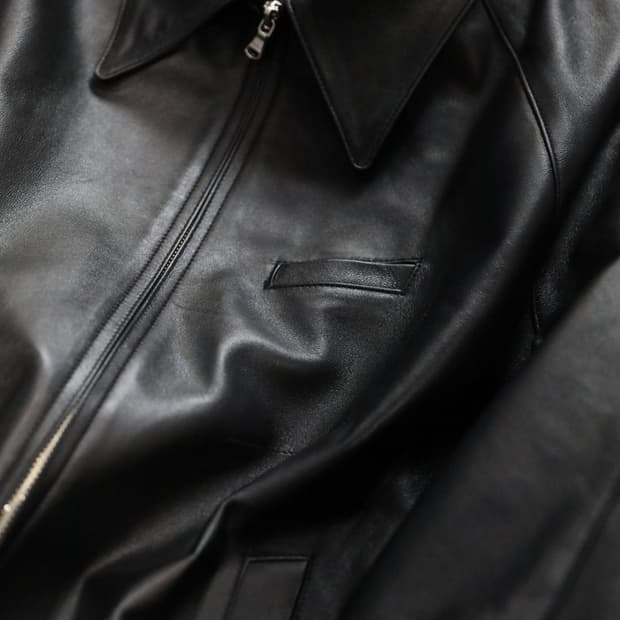 머듈 아펜딕스 A4 레더 블루종 블랙