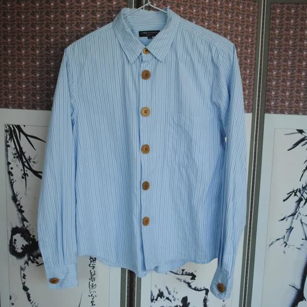 homme AD2002 big button shirt