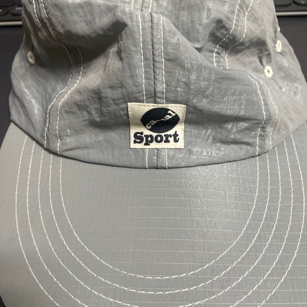 헤리티지플로스 나일론 롱빌캡 그레이