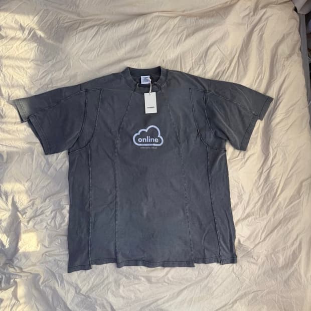 [S] 베트멍 24hr 컷업 로고 티셔츠