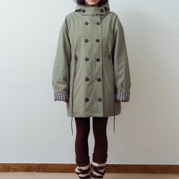 오피쉬 개횬 야상패딩 카키