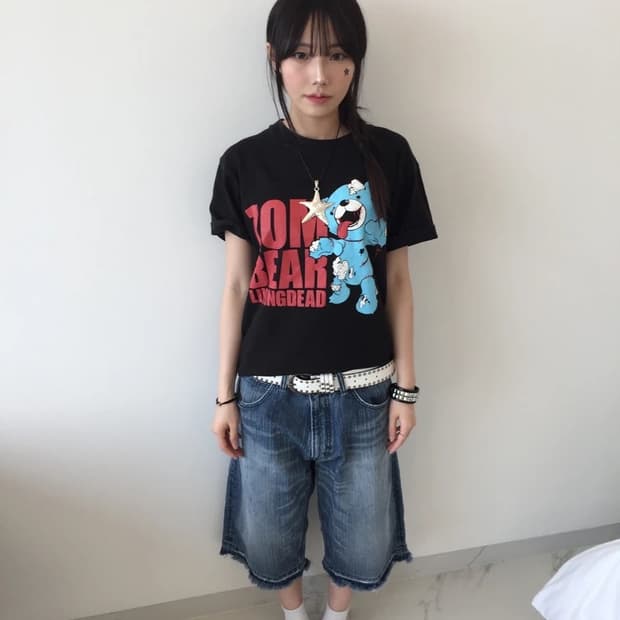 Zomb Bear Livingdead Graphic Tee