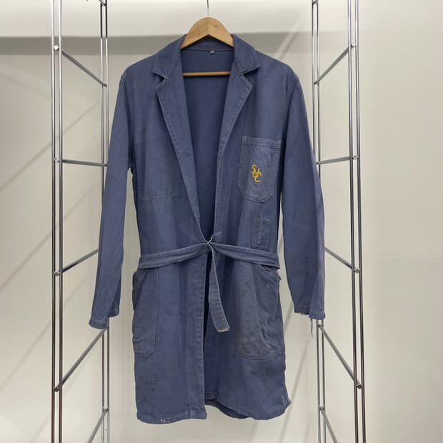 60s 빈티지 몰스킨 프렌치 워크 코트 48