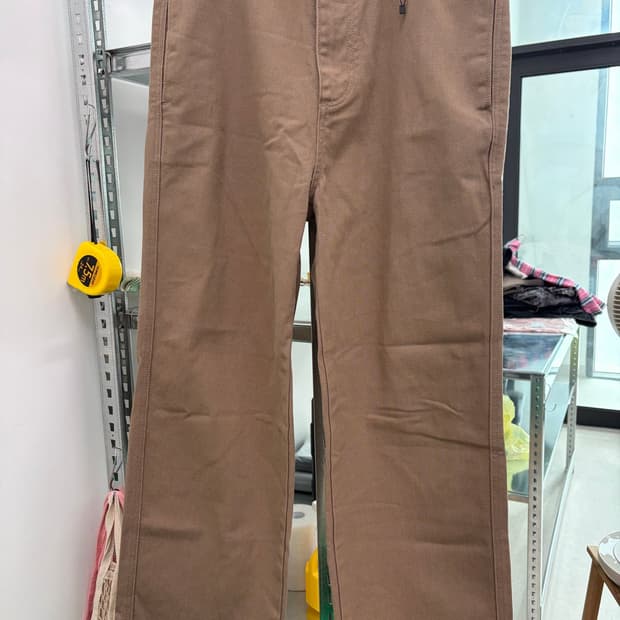 비슬로우 스탠다드 면바지