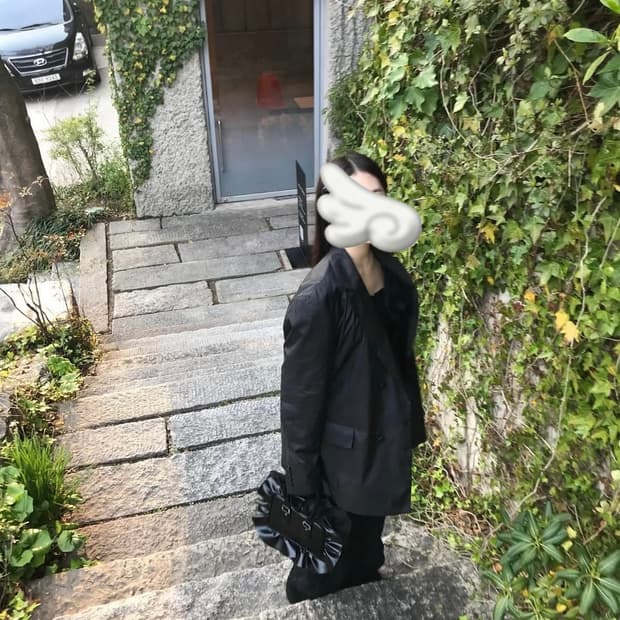 seen nylon night double blazer [size-s]