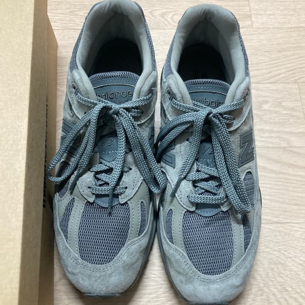 [275]뉴발란스 x 디스이즈네버댓 991v2 메이드 인  UK 그레이