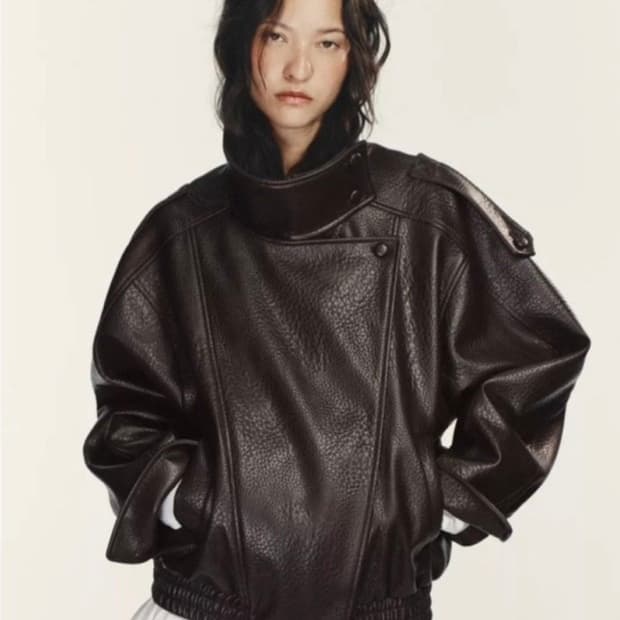 자라 레더자켓