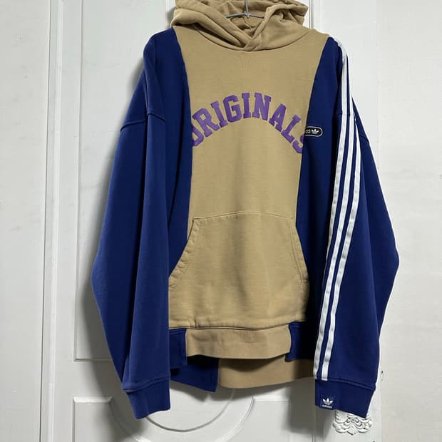 아디다스 모던 레트로 후드티