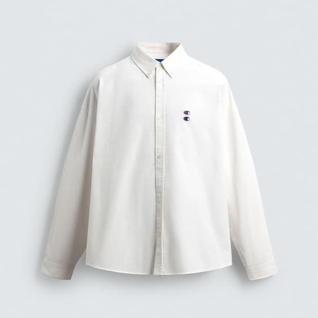 자라 챔피온 옥스포드 패치 셔츠