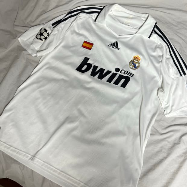 08-09 레알마드리드 홈 유니폼 챔스