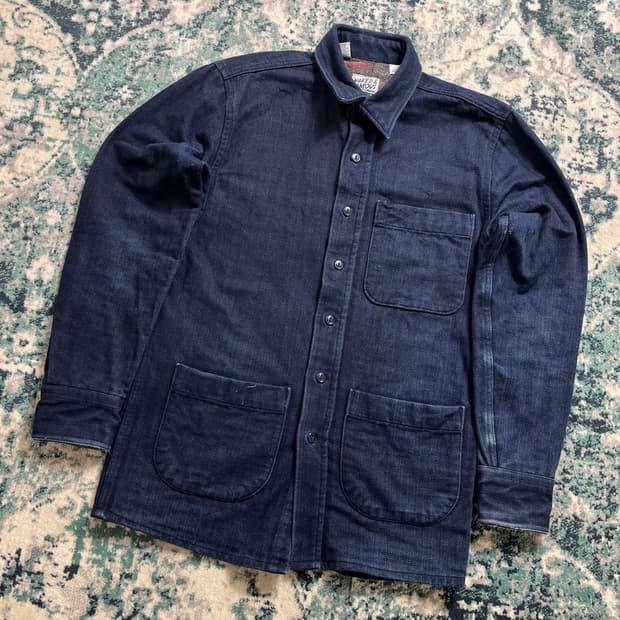 Canada Famous 네이키드 데님 프렌치 워크 자켓(