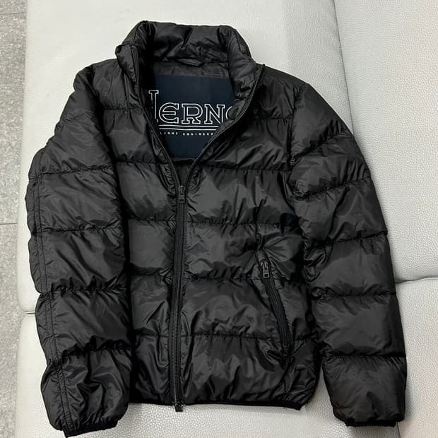 에르노 키즈 블랙 다운 경량패딩(10세)