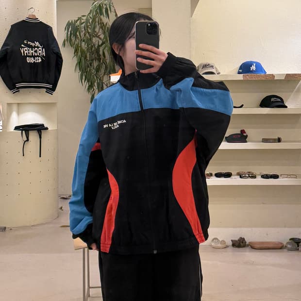 아크메드라비 컬러블록 트랙 자켓 U541