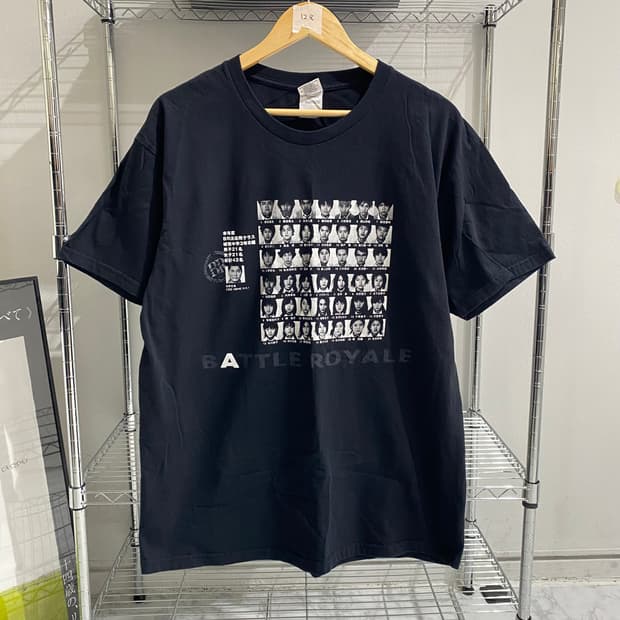 배틀로얄 00s 빈티지 부틀렉 무비 티셔츠 영화티