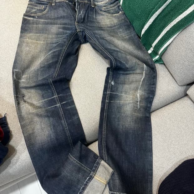 돌체앤가바나 데님팬츠 엔틱진 48