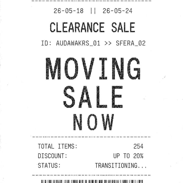 Clearance Sale upto 20%