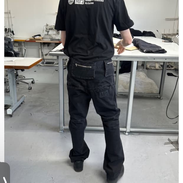 플라스틱 프로덕트 bag pants S size