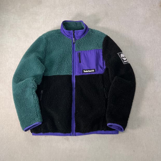 95 팀버랜드 양털 플리즈 집업