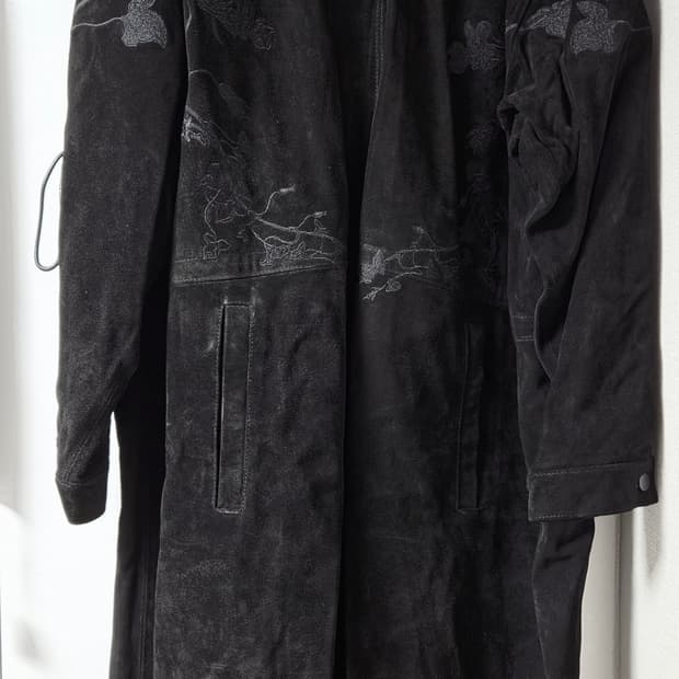 언더마이카 스웨이드 모즈 코트 1