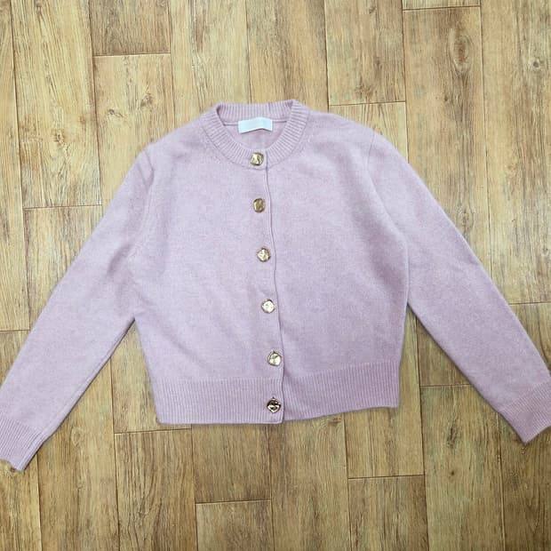 더베이지스(THE BEIGES) 레스베이지 골드버튼 가디건 55-66