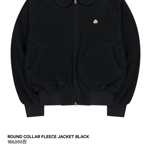 SUU(코이세이오) ROUND COLLAR FLEECE JACKET