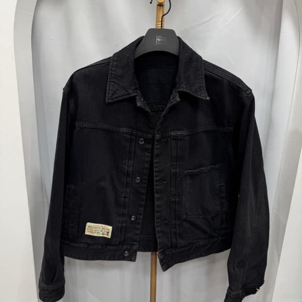 우영미 데님 워크웨어 자켓 44사이즈 