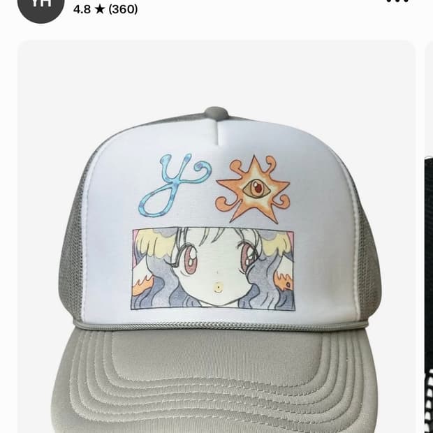 유민하 Yumin Ha 메쉬캡 볼캡 모자 캡모자 Oliwa 콜라보