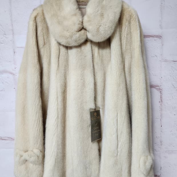 새상품 국제 사가 ROYAL 밍크 코트