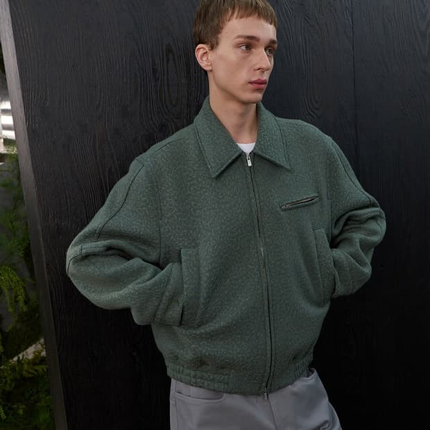 (새상품) yiyae 이예 드리즐러 자켓 - 그린