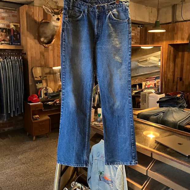 90s USA 빈티지 리바이스 517 부츠컷 데님 팬츠