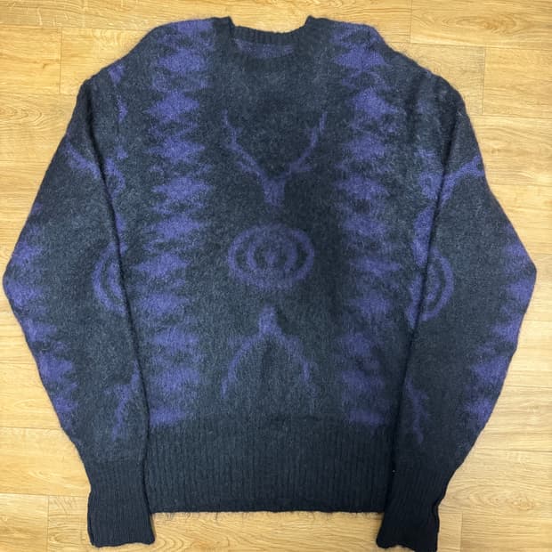 S 남이서팔 모헤어 니트 블랙 south2west8 택 포함