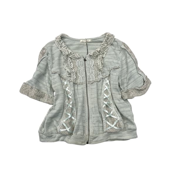 Mint axes famme zip up 