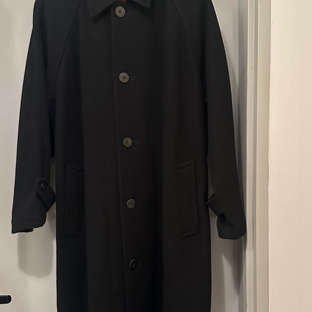 꼼데가르송 트리콧 발마칸 코트