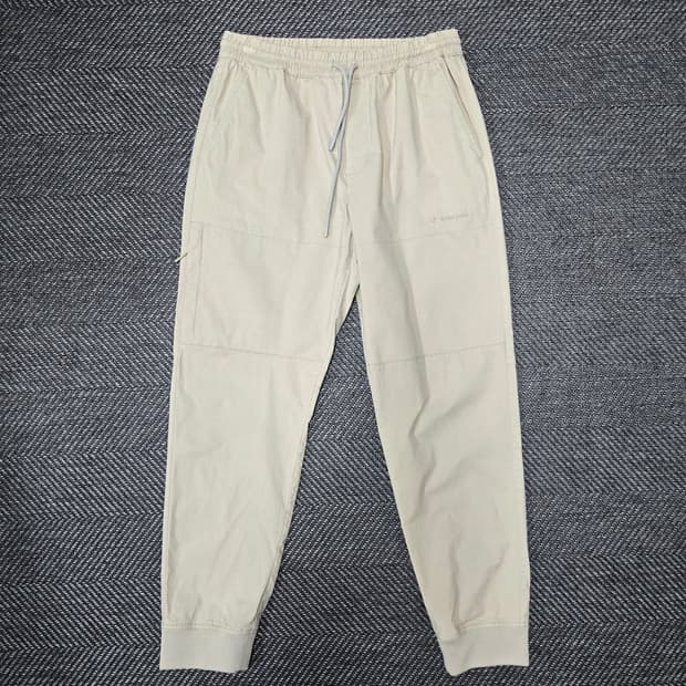 스노우피크 베이지 조거팬츠 밴딩바지