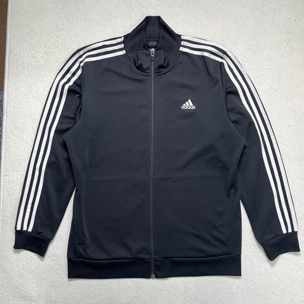  ADIDAS 트랙탑 져지 블랙
