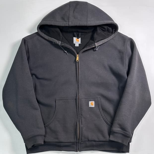 칼하트 페이딩 써멀 후드집업