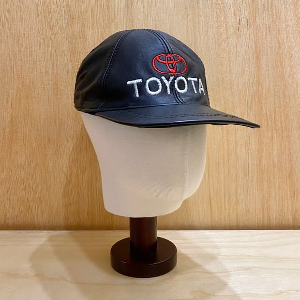 TOYOTA leather racing cap 도요타 레더 레이싱 볼캡