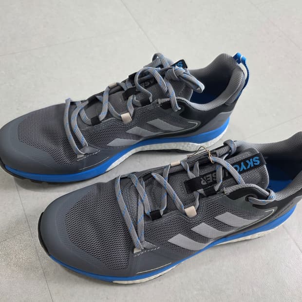 [새상품] 아디다스 테렉스 스카이체이서 트레킹화 그레이 300