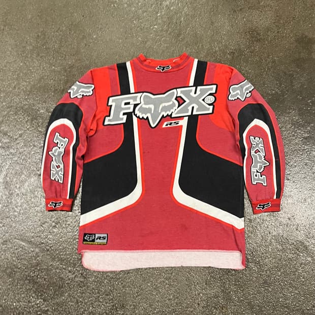 90s 폭스레이싱 모터크로스 져지 (105)