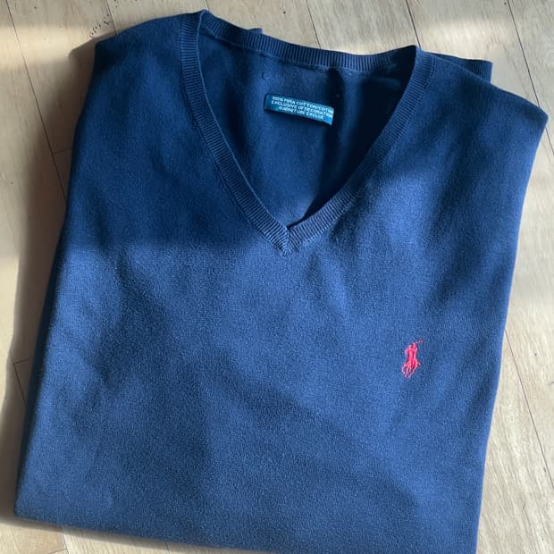 폴로 피마 코튼 니트