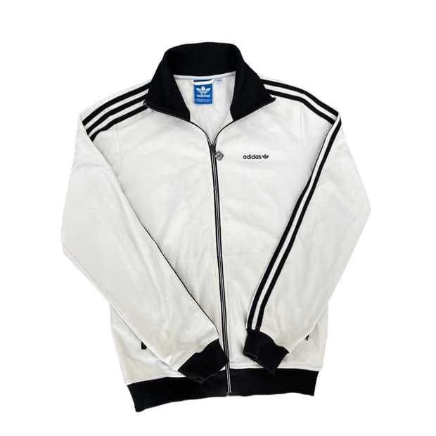 아디다스 베켄바우어 트랙탑 흰검 오레오
