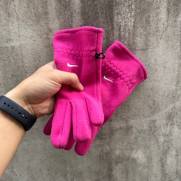 나이키 핑크색 장갑