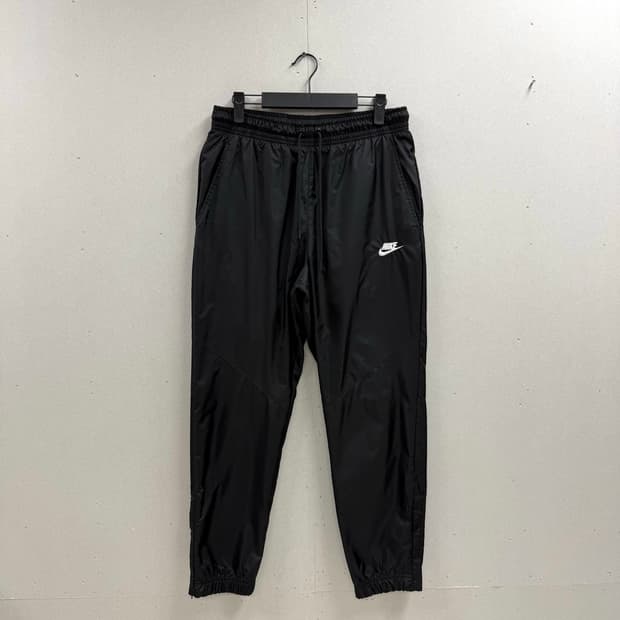 남성 M 80 / 나이키 윈드러너 트랙팬츠 조거팬츠 블랙