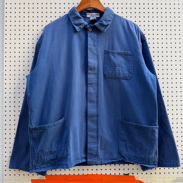 1970s FADED BLUE FRIENDSHIP OLD 프렌치워크자켓