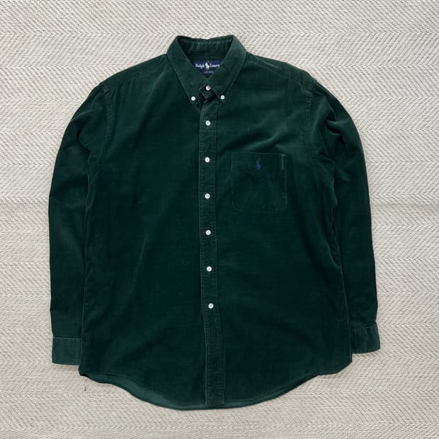 폴로 랄프로렌 코듀로이 셔츠 r2776